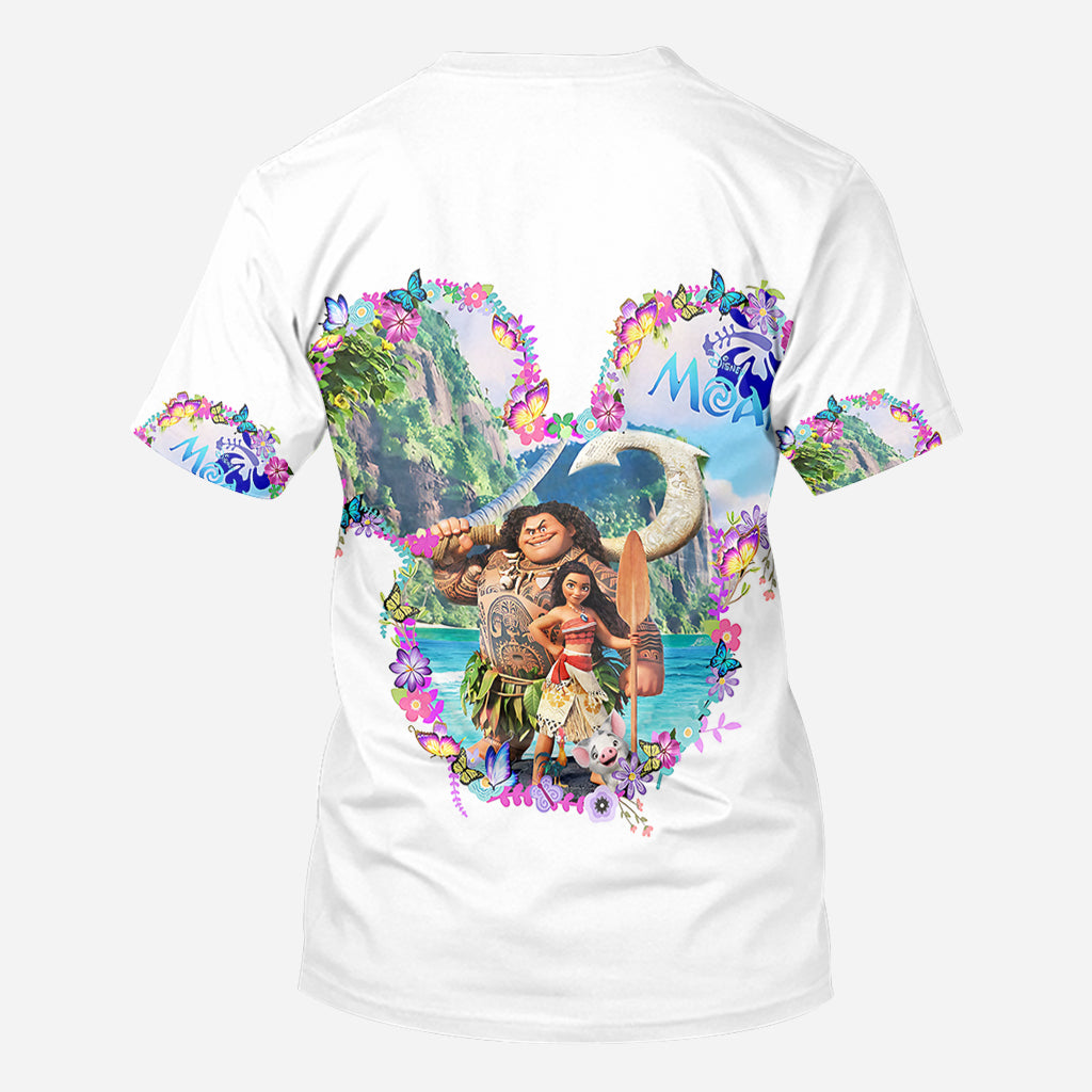 Sea Blossom - Personalized Mouse All Over Shirt
