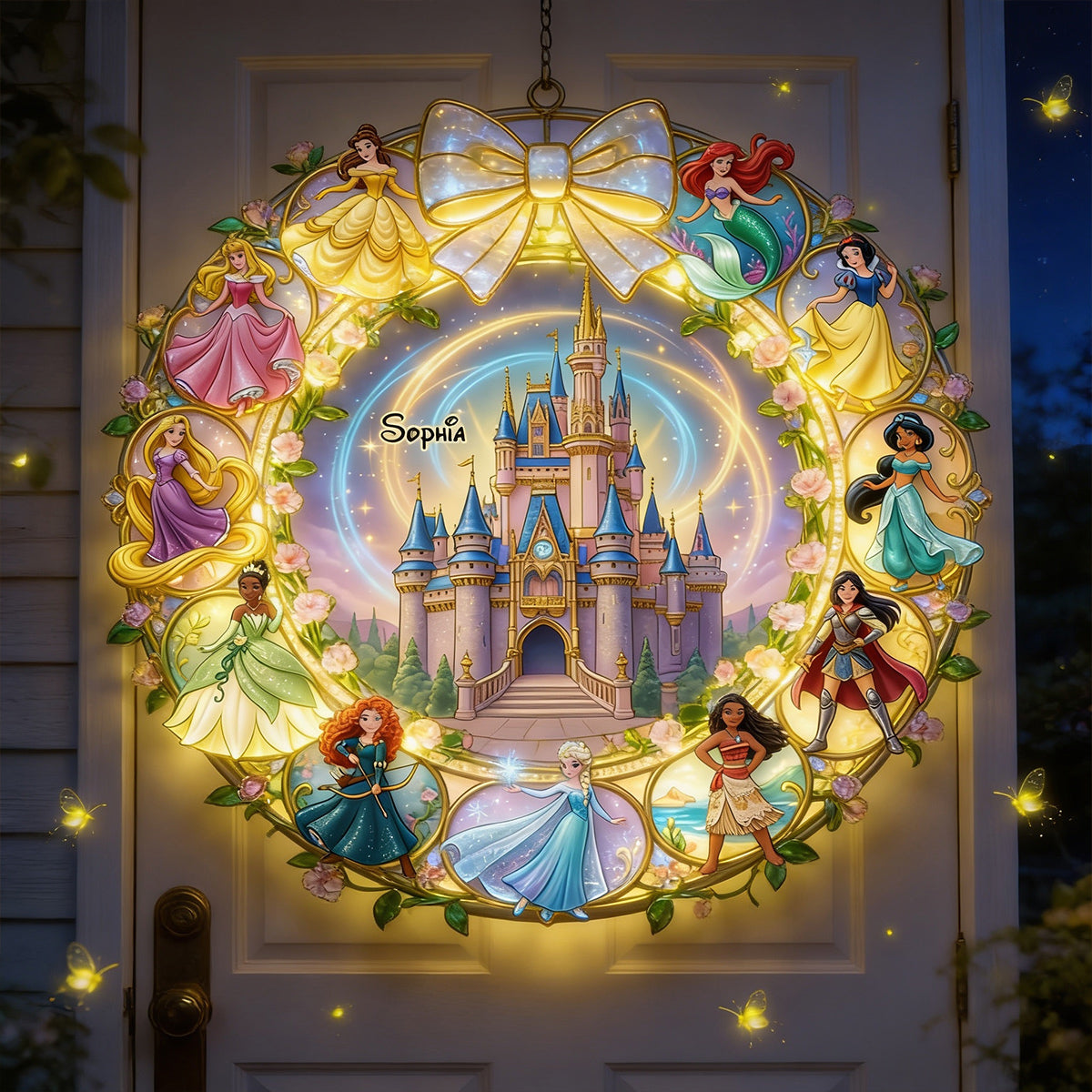 Magical Princess - Personalized Beautiful Princess LED Light Acrylic Sign