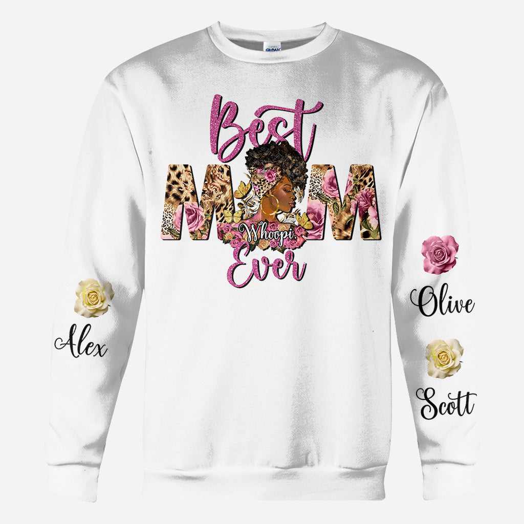 Proud Black Mom - Personalized African American All Over Shirt