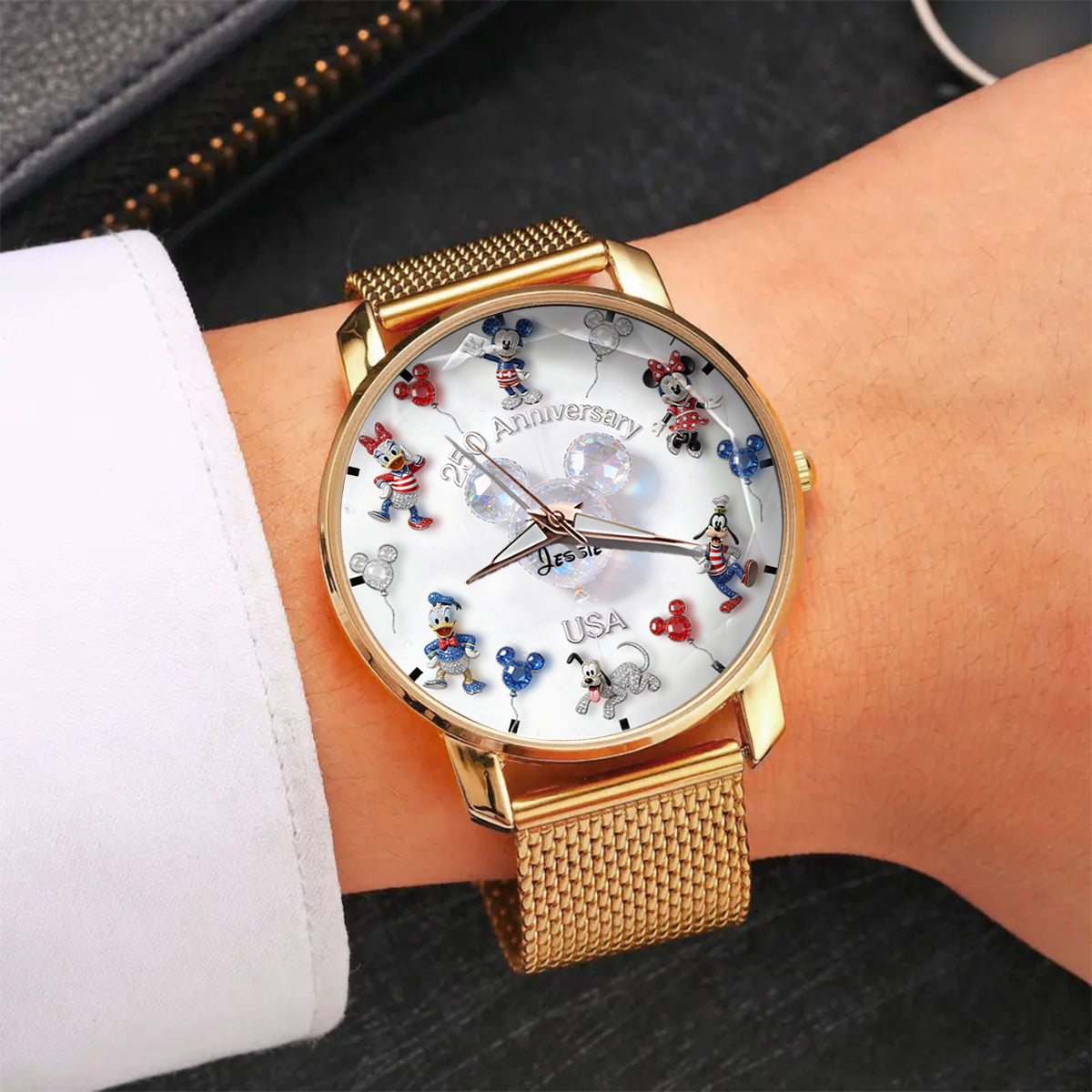 Friends 250 Anniversary - Personalized Mouse Women Hand Watch