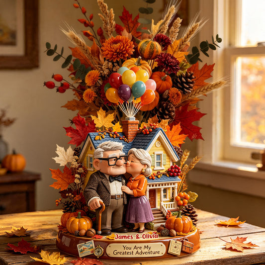 My Greatest Adventure - Personalized Up Movie Couple Acrylic Pot
