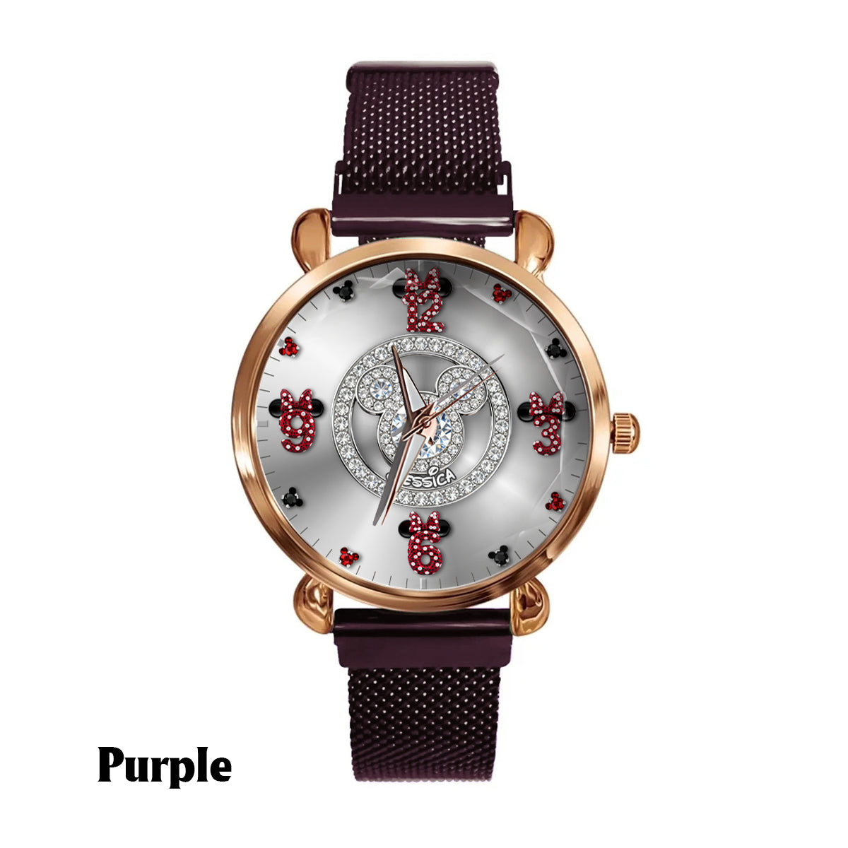 Magical World - Personalized Mouse Women Hand Watch