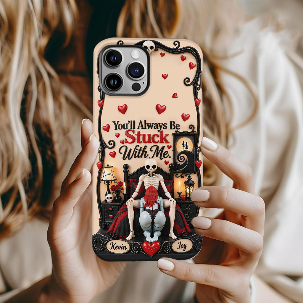 Naughty Nightmare - Personalized Nightmare Tumbler With Phone Case