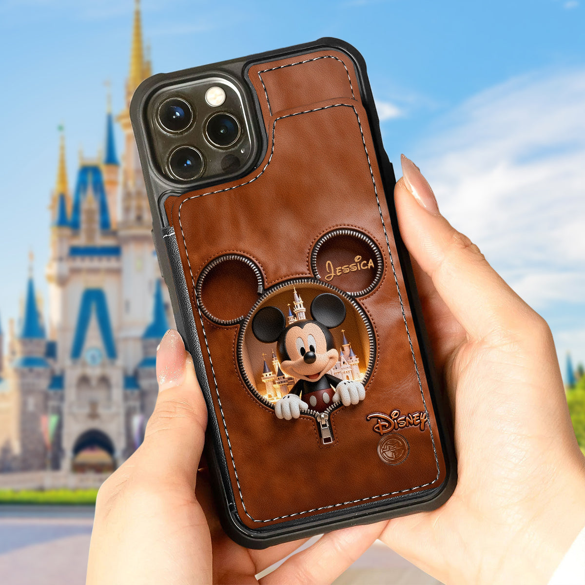 Magical Moments - Personalized Mouse Fully Printed Wallet Phone Case