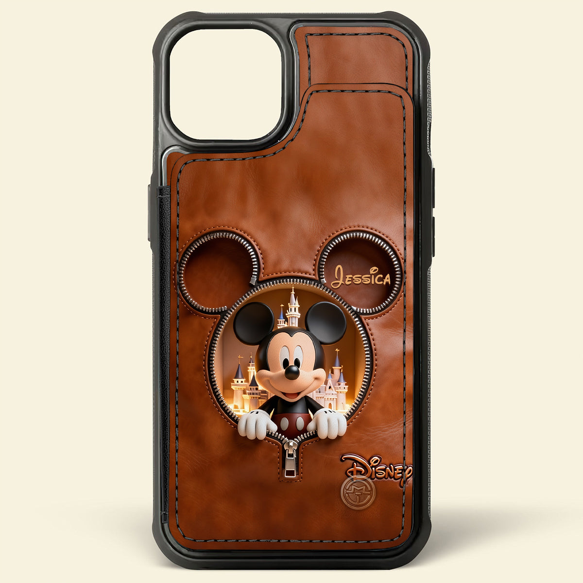 Magical Moments - Personalized Mouse Fully Printed Wallet Phone Case