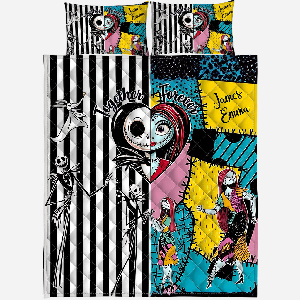 Together Forever - Personalized Nightmare Quilt Set