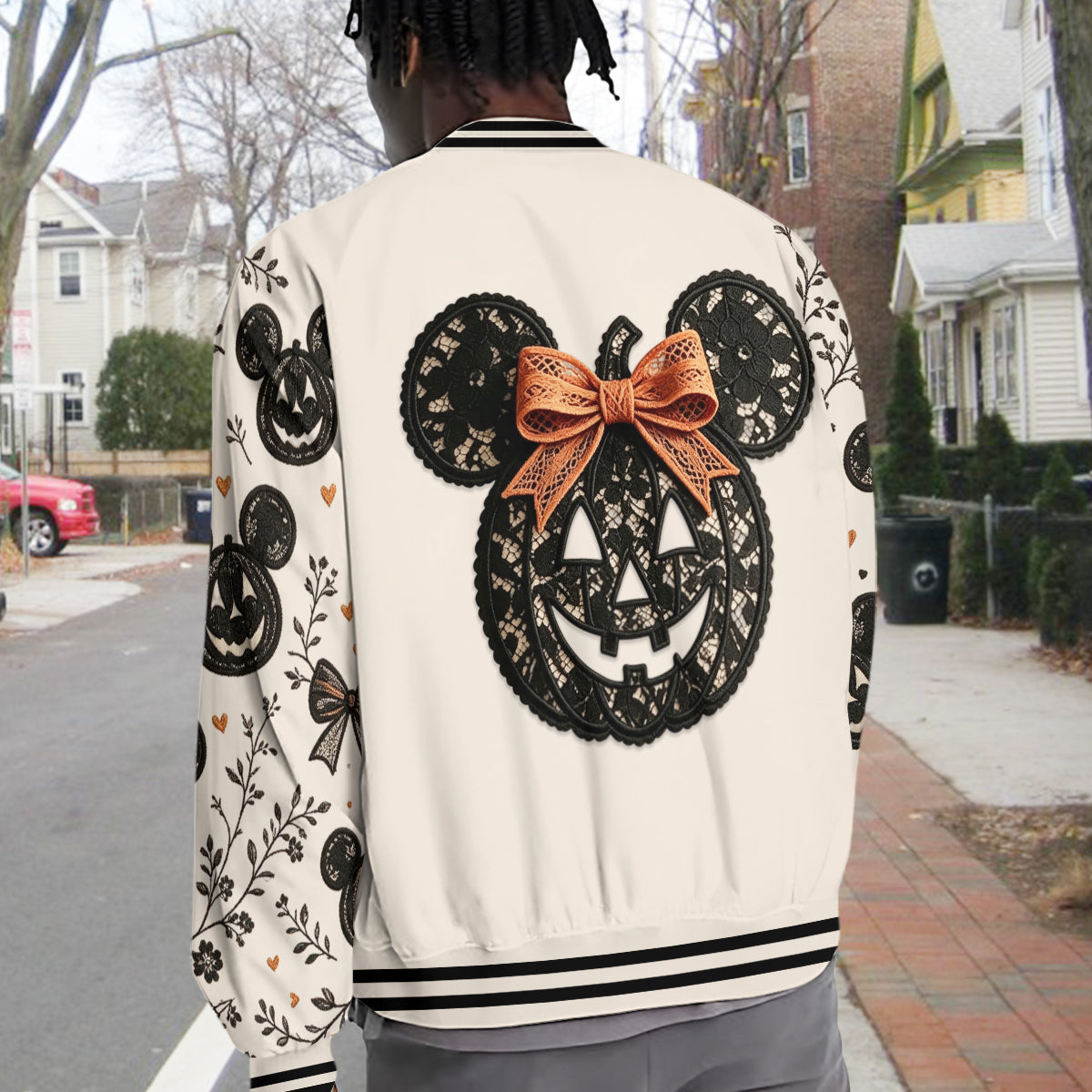 Belive In Magic - Personalized Mouse Varsity Jacket