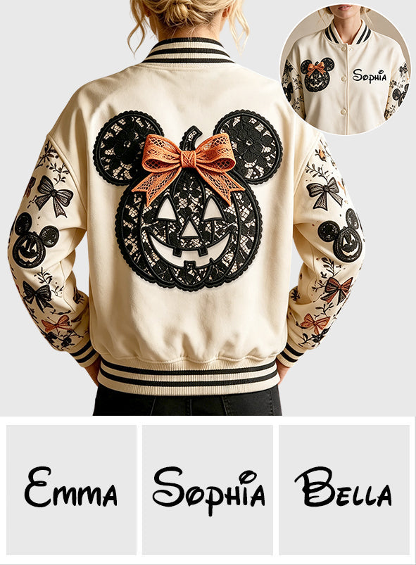Belive In Magic - Personalized Mouse Varsity Jacket