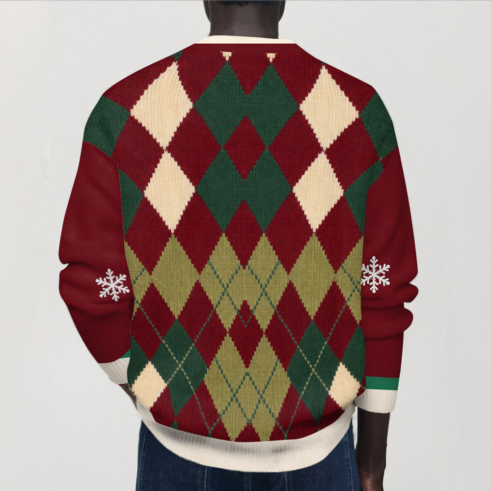 Magical Time of The Year - Personalized Mouse Cardigan Sweater