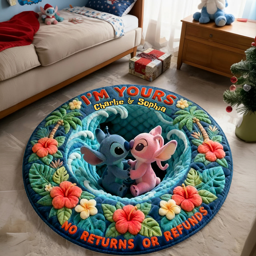 I'm Yours - Personalized Ohana Non-Slip Tufted Rug