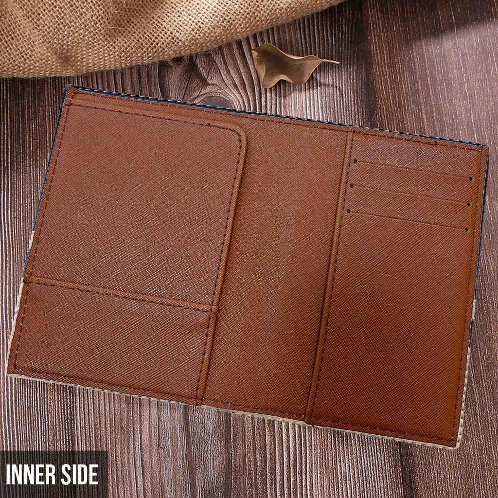 Let The Adventure Begin - Personalized Travelling Passport Holder