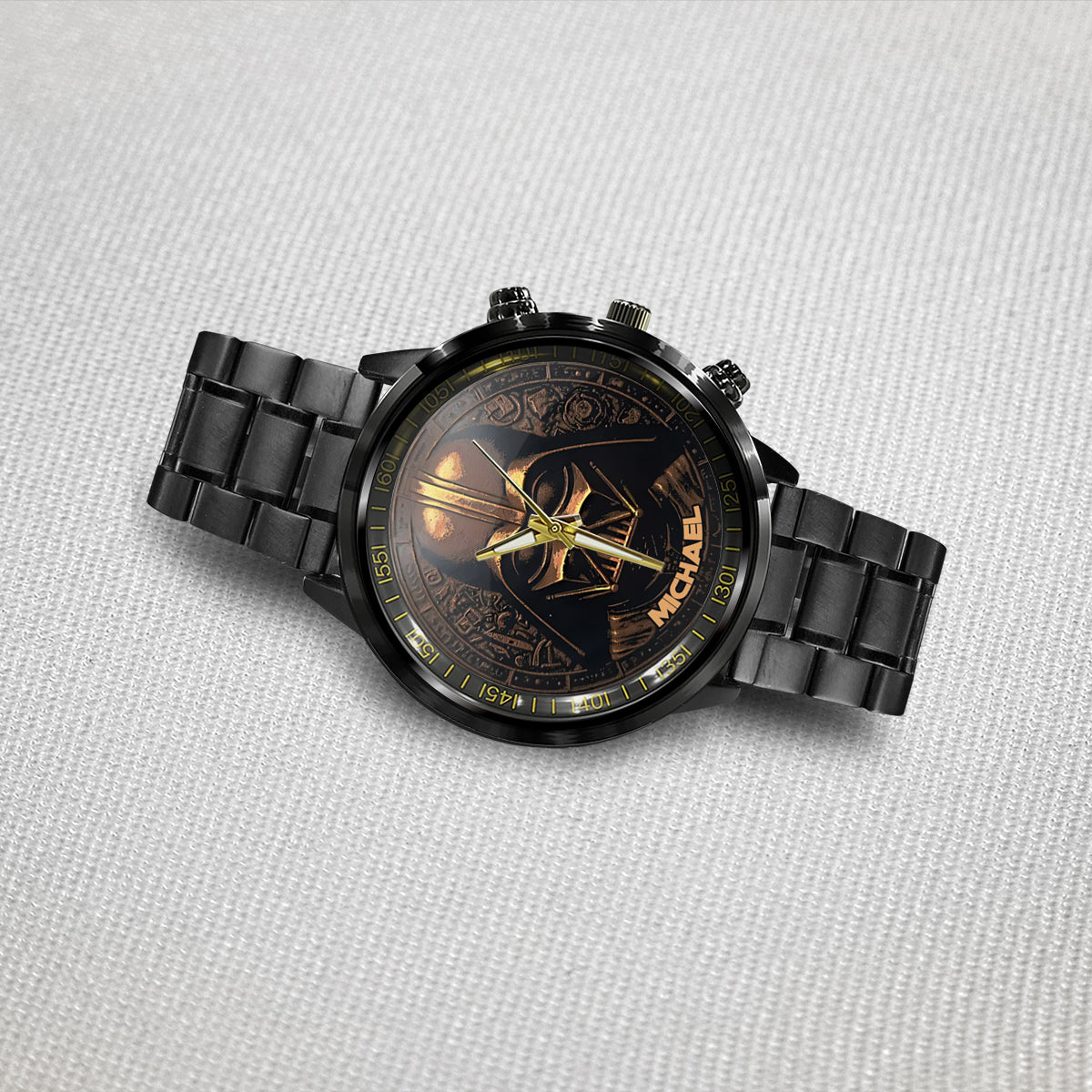 Hello Darkness - Personalized The Force Hand Watch