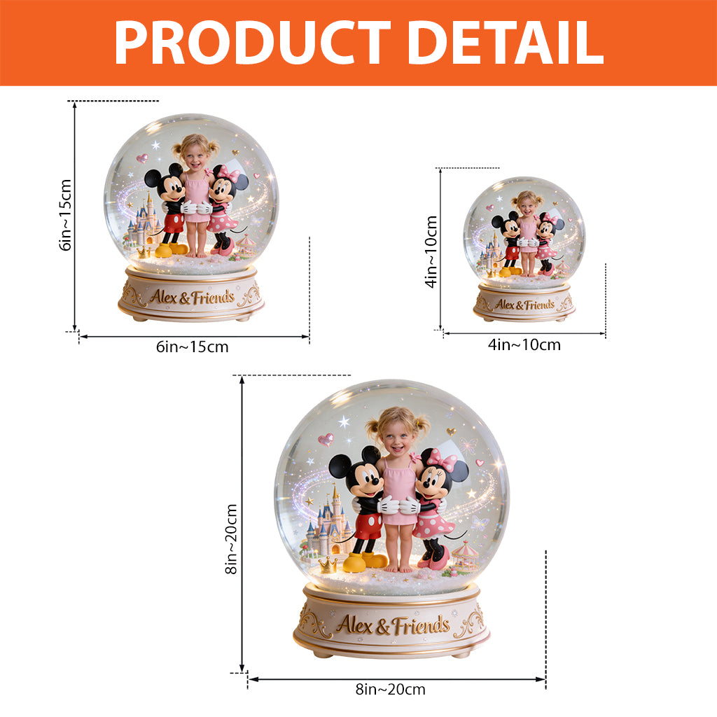 Cartoon Magical Mouse - Personalized Mouse Custom Shaped Acrylic Plaque