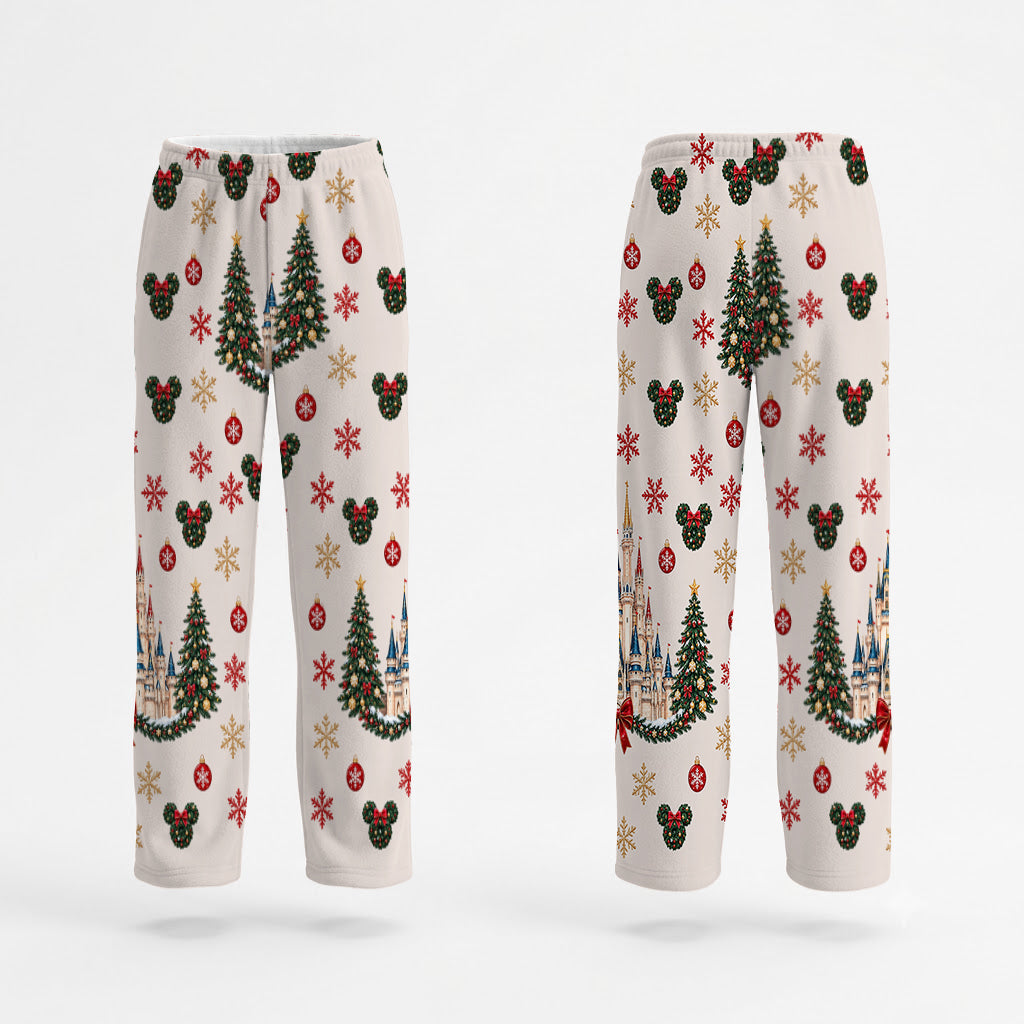 Merry Christmas - Personalized Dream Trip Fleece Lounge Set