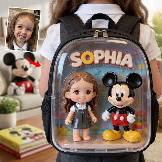 Kid Favorite Gift - Personalized Kid Multifunctional Backpack