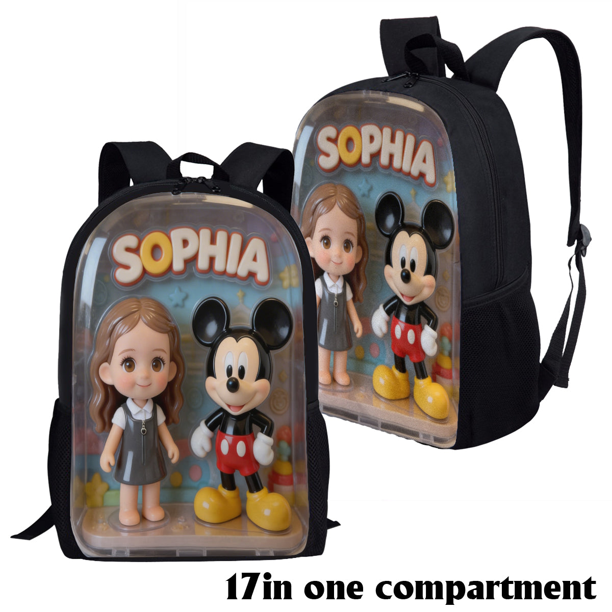 Kid Favorite Gift - Personalized Kid Multifunctional Backpack
