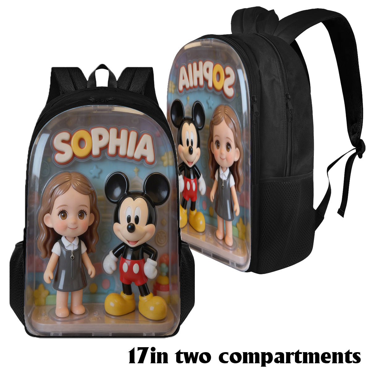 Kid Favorite Gift - Personalized Kid Multifunctional Backpack