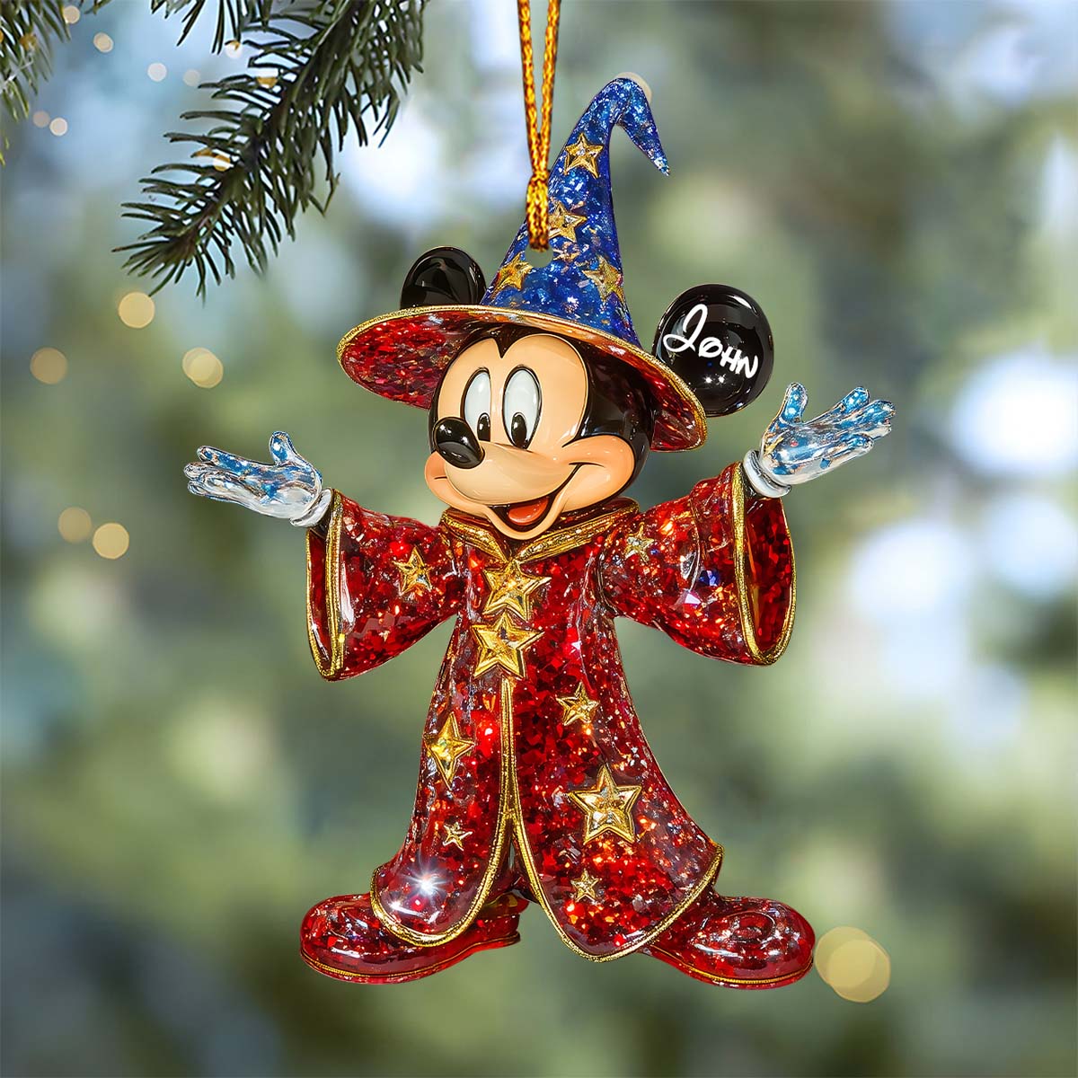 Magical Mouse Ears - Personalized Mouse Ornament