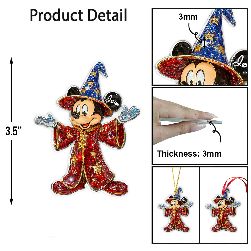 Magical Mouse Ears - Personalized Mouse Ornament