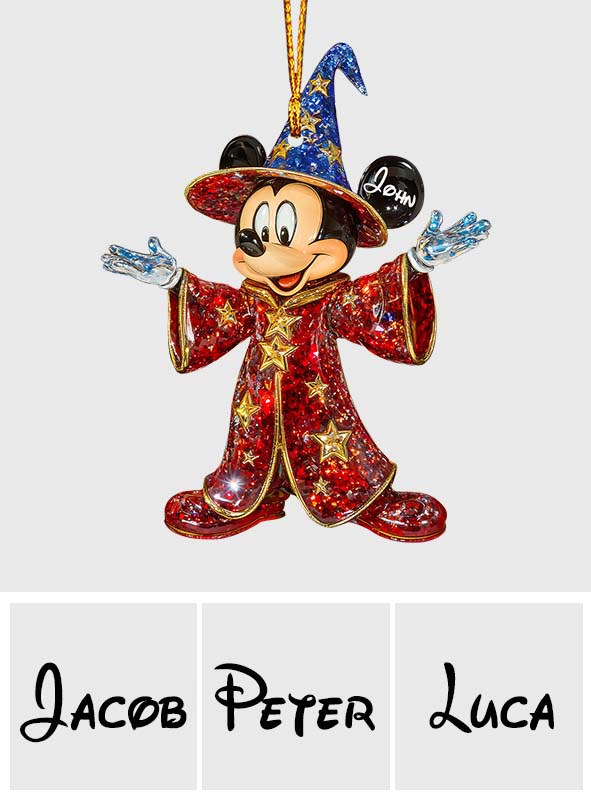Magical Mouse Ears - Personalized Mouse Ornament