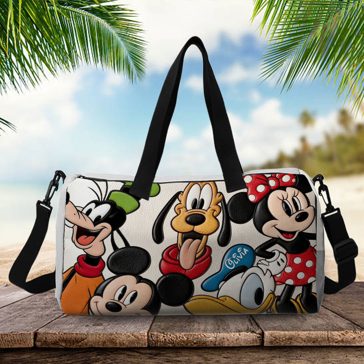 Friends - Personalized Mouse Luggage Cover