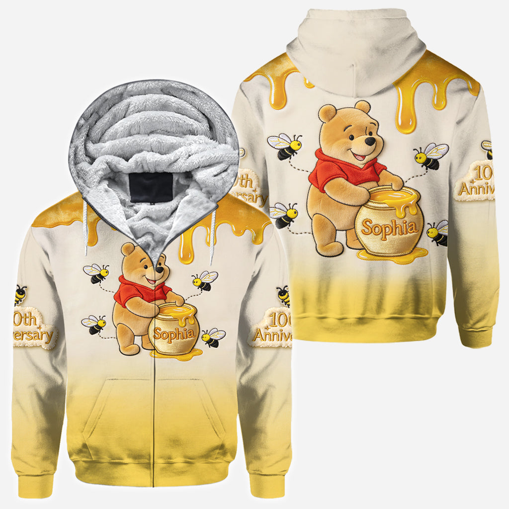 Honey Bear 100th Anniversary - Personalized Mouse All Over Shirt