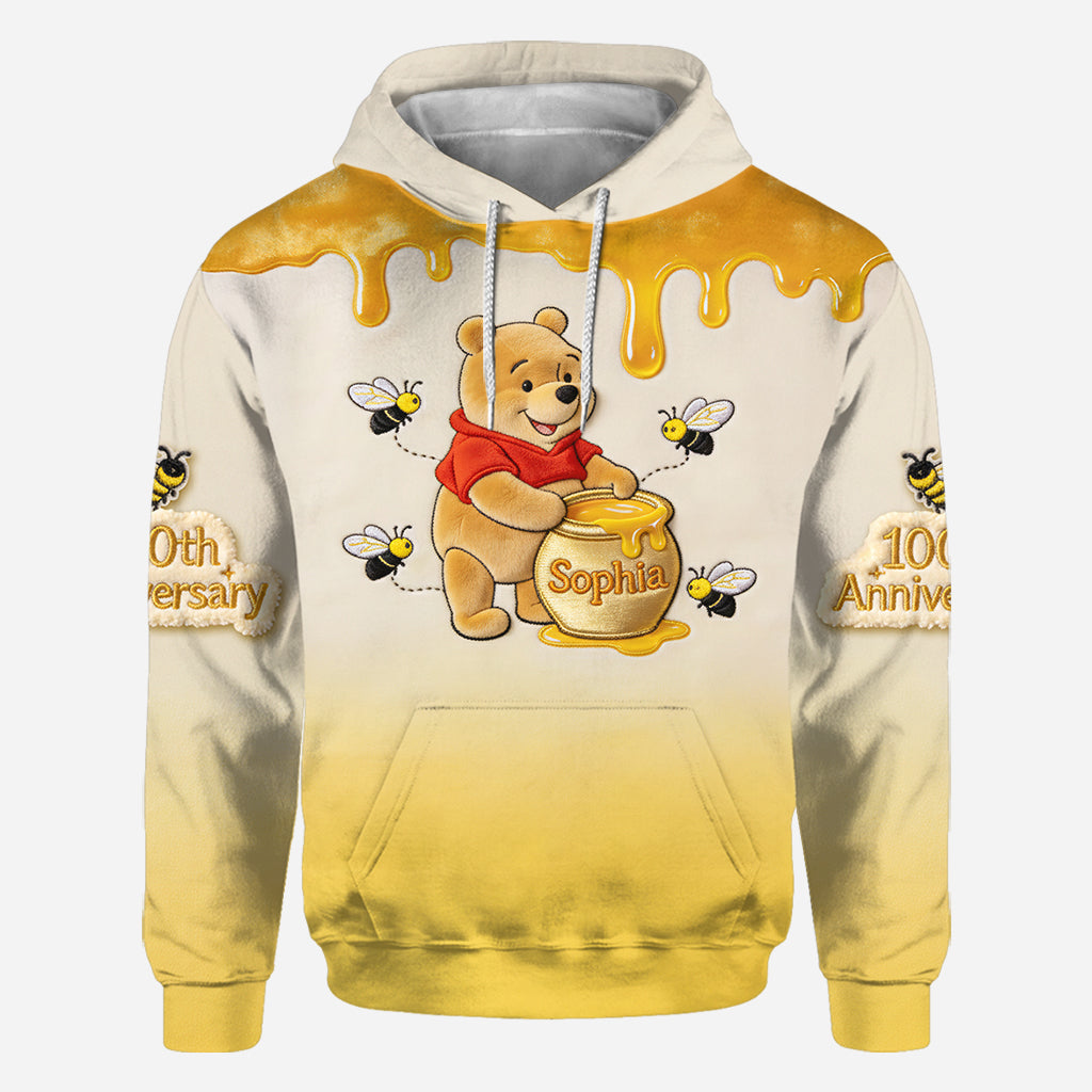 Honey Bear 100th Anniversary - Personalized Mouse All Over Shirt
