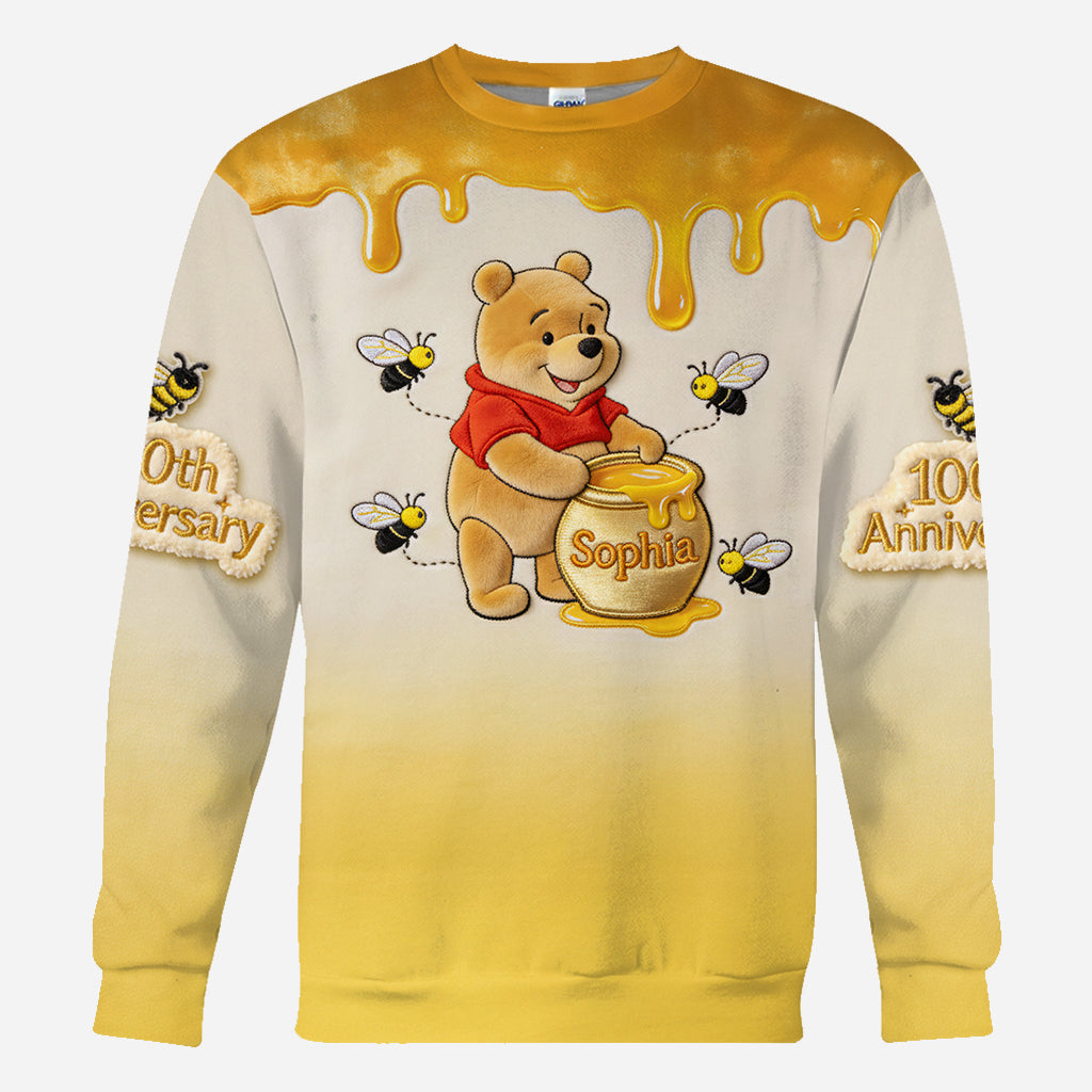 Honey Bear 100th Anniversary - Personalized Mouse All Over Shirt