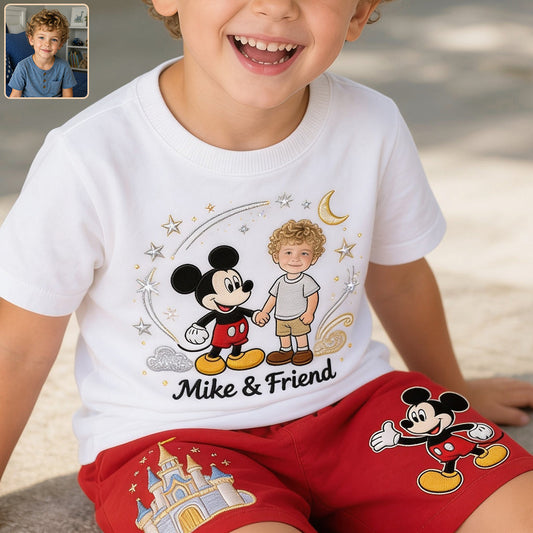 Cute Gift for Your Kids - Personalized Kid Kid T-shirt & Shorts