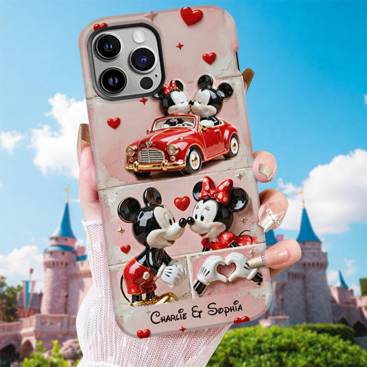 Happily Ever After - Personalized Mouse Full Print Phone Case