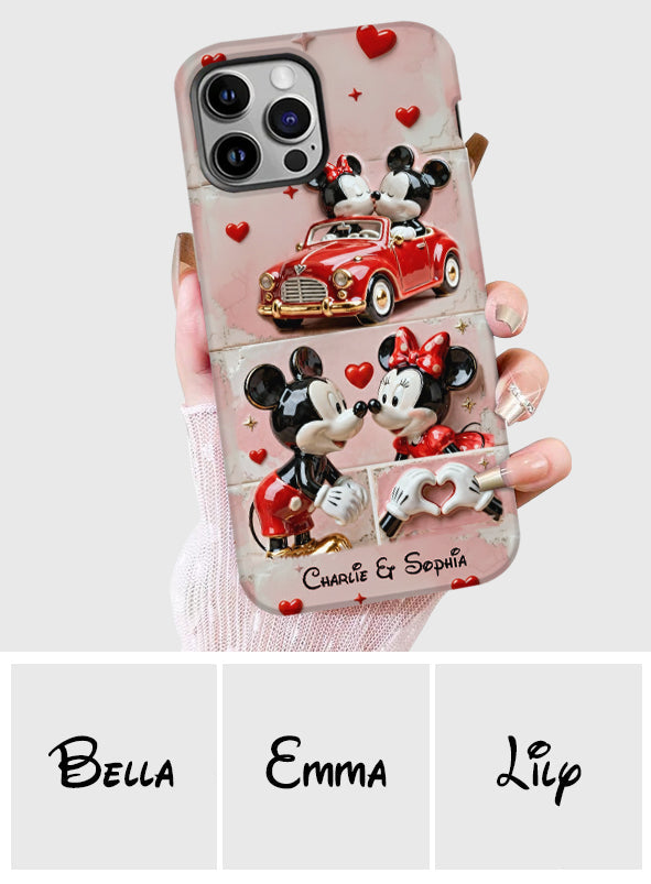 Happily Ever After - Personalized Mouse Full Print Phone Case