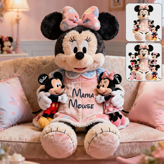 Magic Mouse - Personalized Mouse Premium Faux Fur Pillow