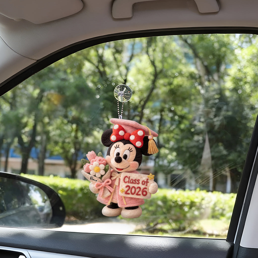 Class Of 2026 - Personalized Graduation Plush Keychain