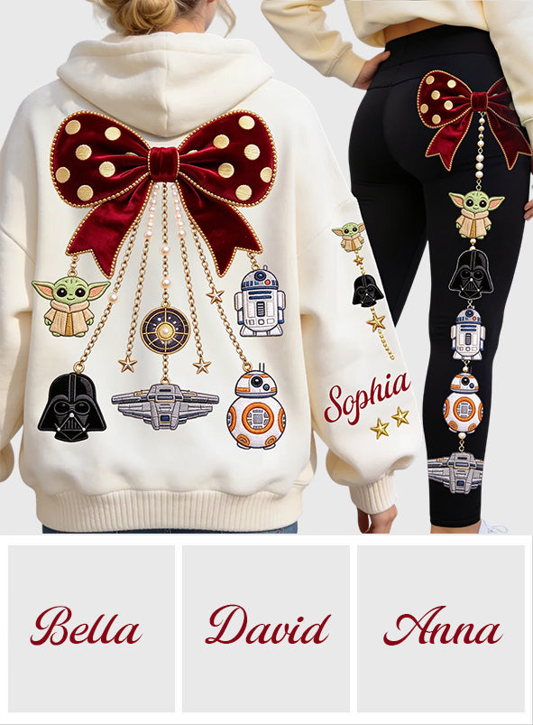 The Galaxy - Personalized The Force Hoodie and Leggings