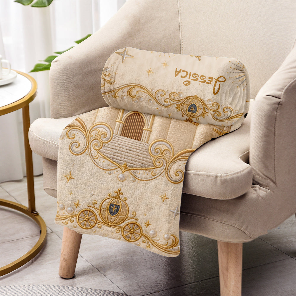 Magical Castle - Personalized Dream Trip Blanket