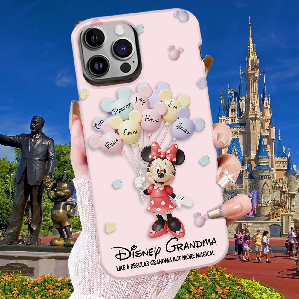 Best Grandma Ever - Personalized Mouse Full Print Phone Case