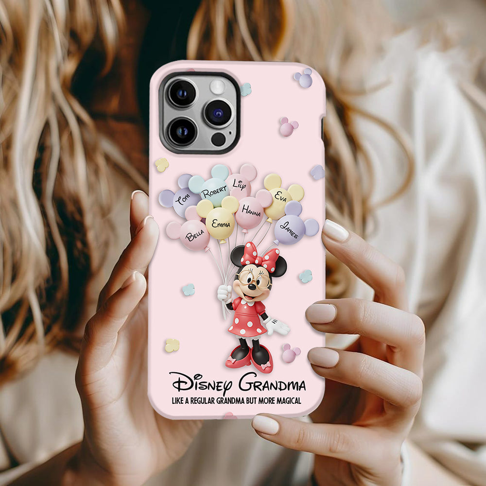 Best Grandma Ever - Personalized Mouse Full Print Phone Case