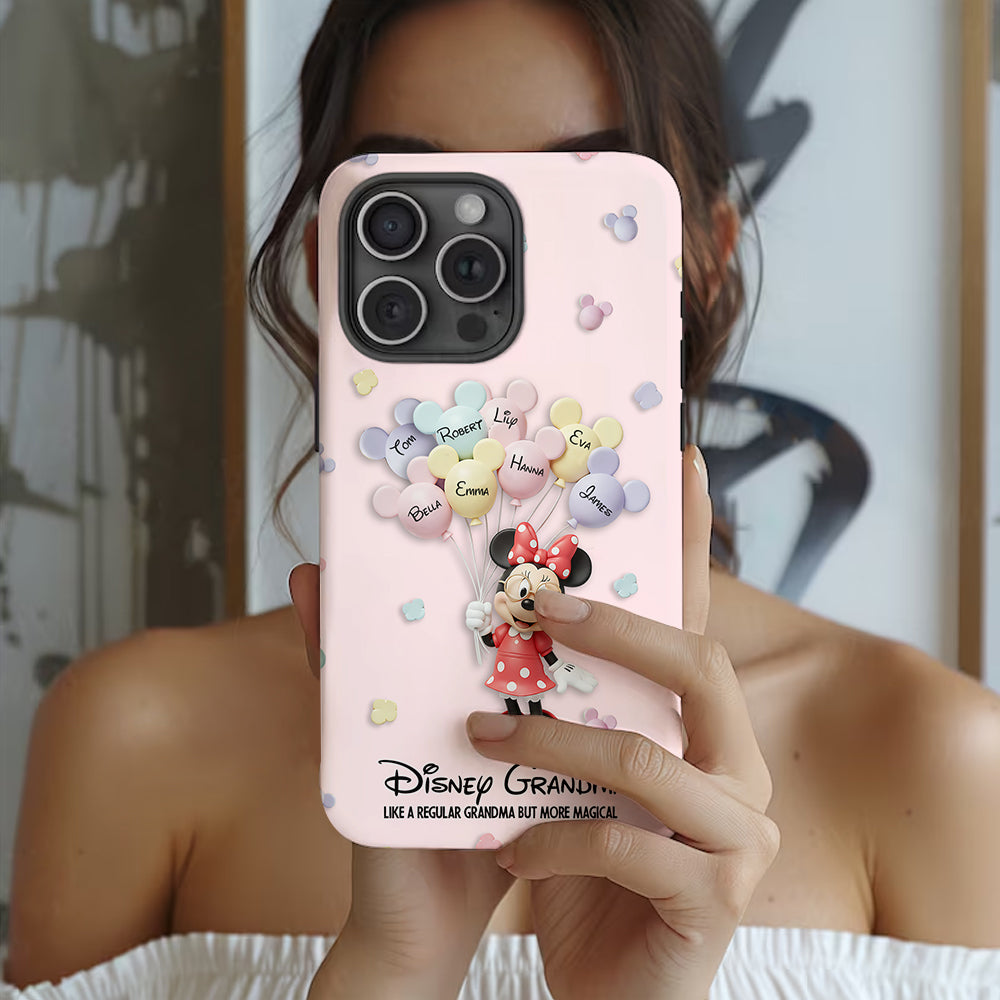 Best Grandma Ever - Personalized Mouse Full Print Phone Case