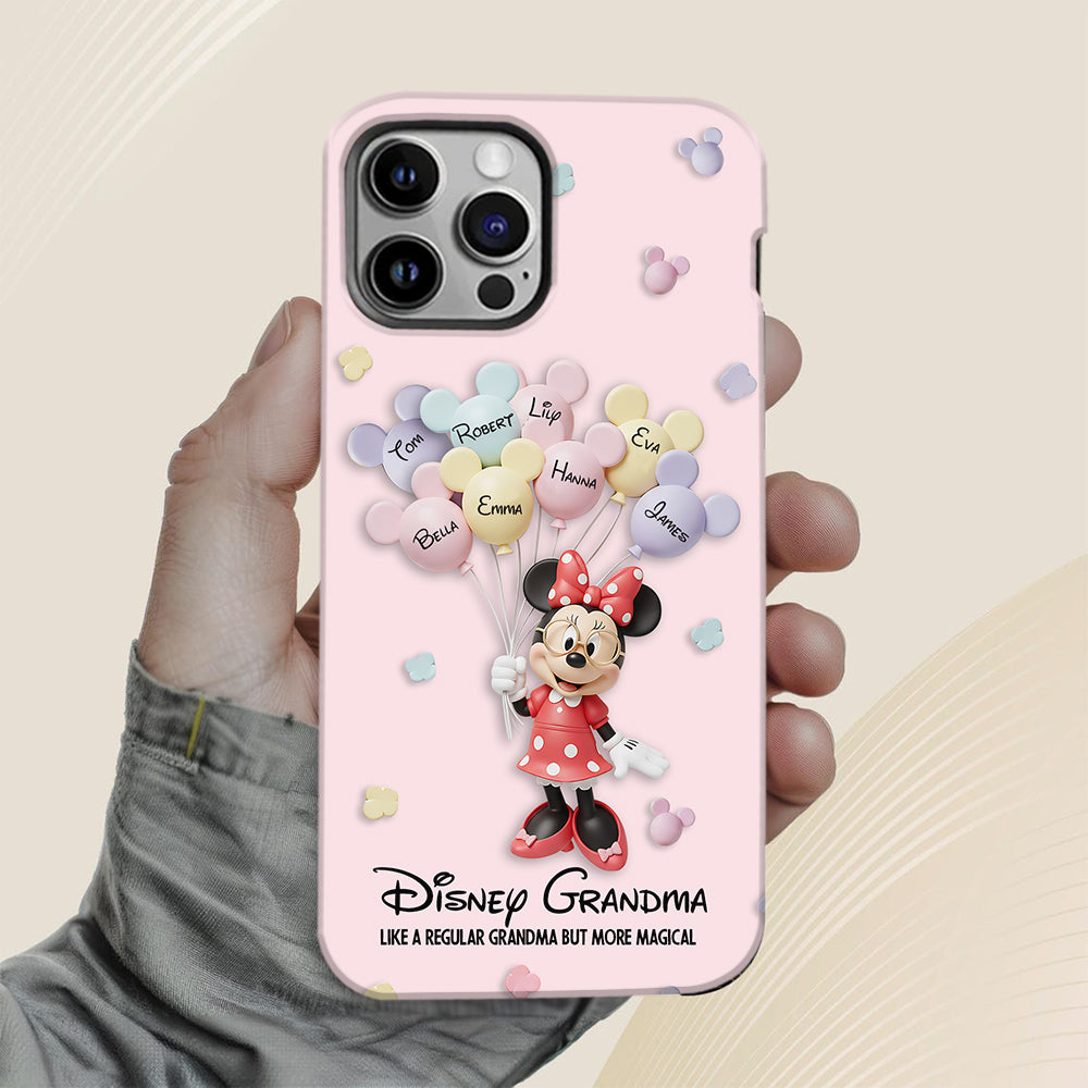 Best Grandma Ever - Personalized Mouse Full Print Phone Case