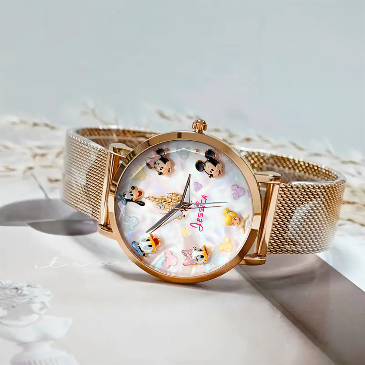 Magic Friends - Personalized Mouse Women Hand Watch