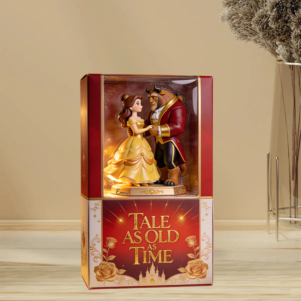 Tale As Old As Time - Personalized Beauty And The Beast Custom Shaped Acrylic Plaque