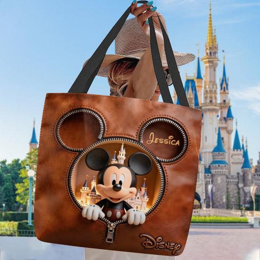 The Magical Castle - Personalized Mouse Tote Bag