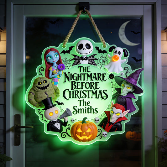 Spooky Nightmare - Personalized Nightmare Luminous Acrylic Sign