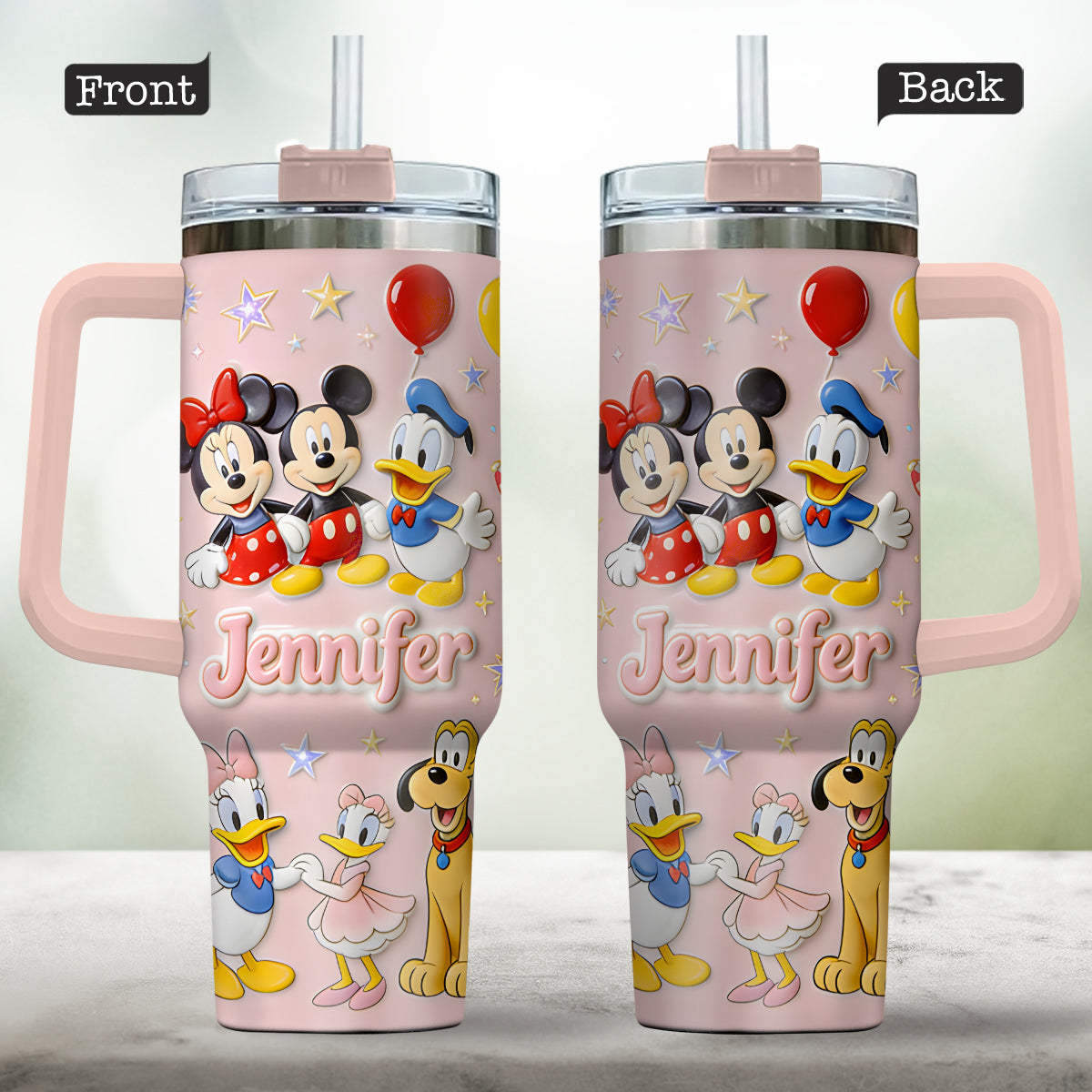 Magic Dream - Personalized Mouse Tumbler With Handle