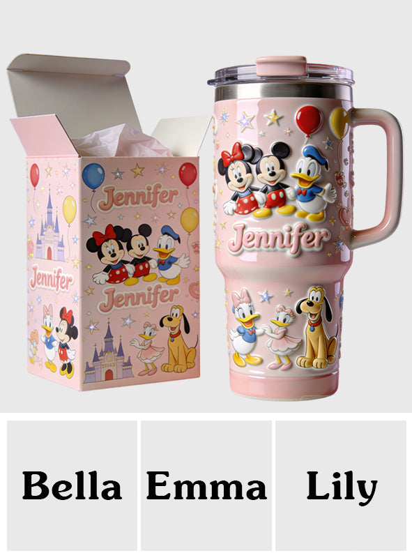 Magic Dream - Personalized Mouse Tumbler With Handle