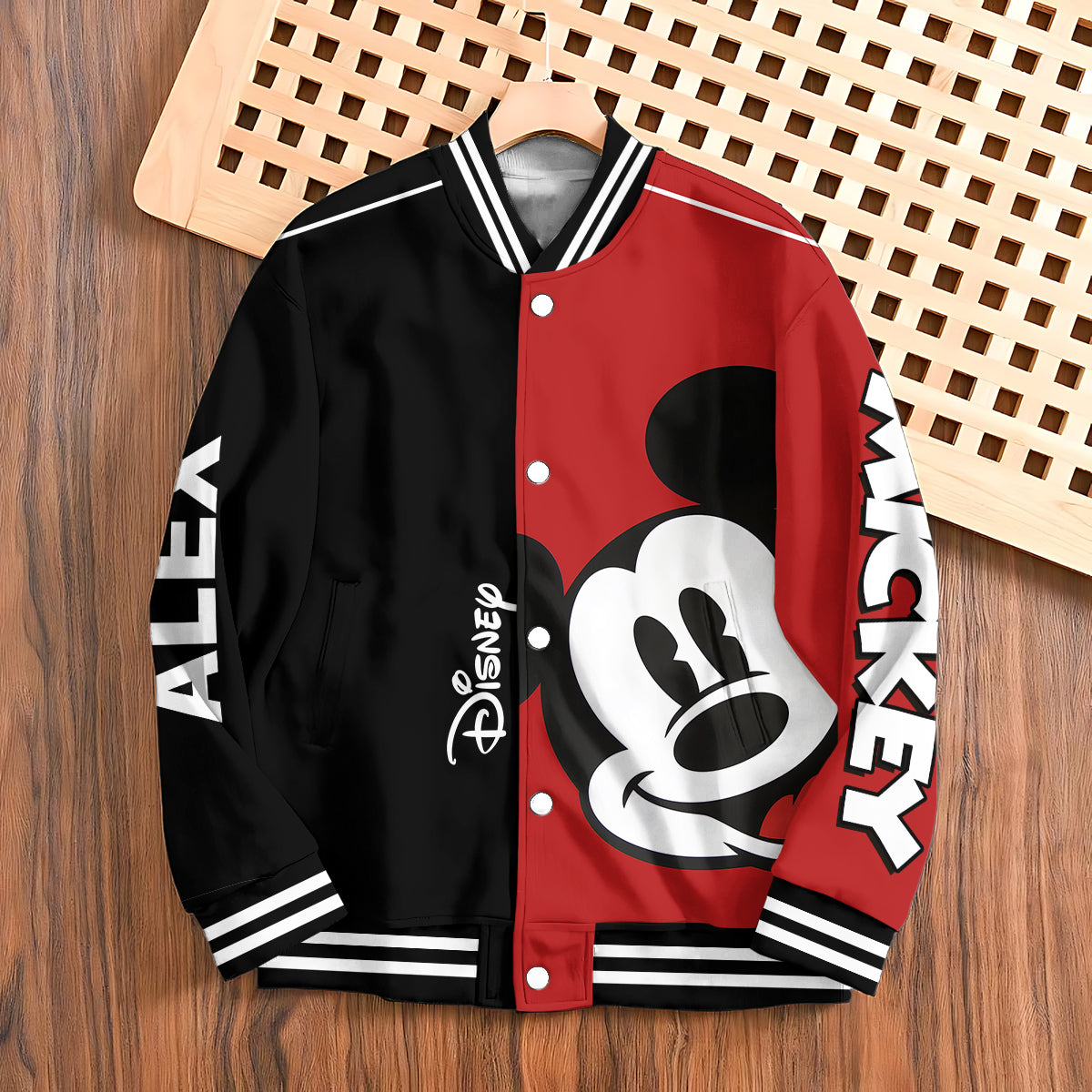 Big Ears Friend - Personalized Mouse Varsity Jacket
