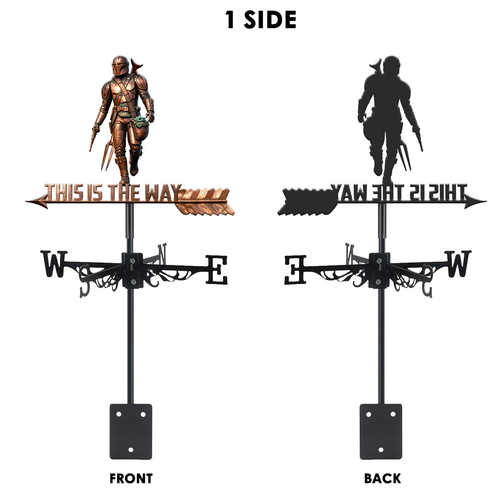 This Is The Way - The Force Weather Vane