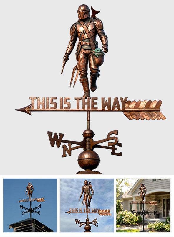 This Is The Way - The Force Weather Vane