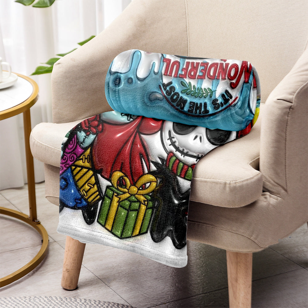 Wonderful Time - Personalized Nightmare Blanket