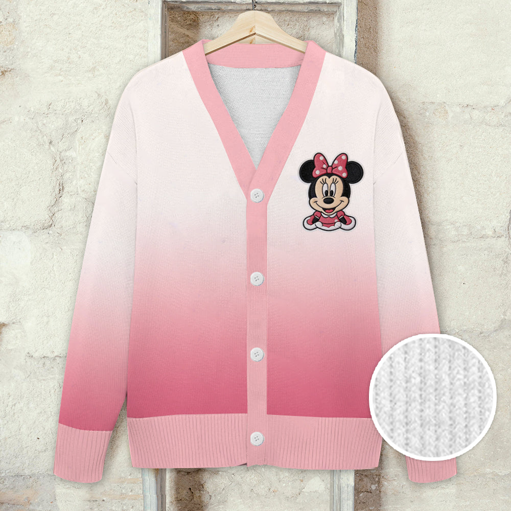 Magical Friends - Personalized Mouse Cardigan Sweater